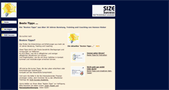 Desktop Screenshot of beste-tipps.sizesuccess.de